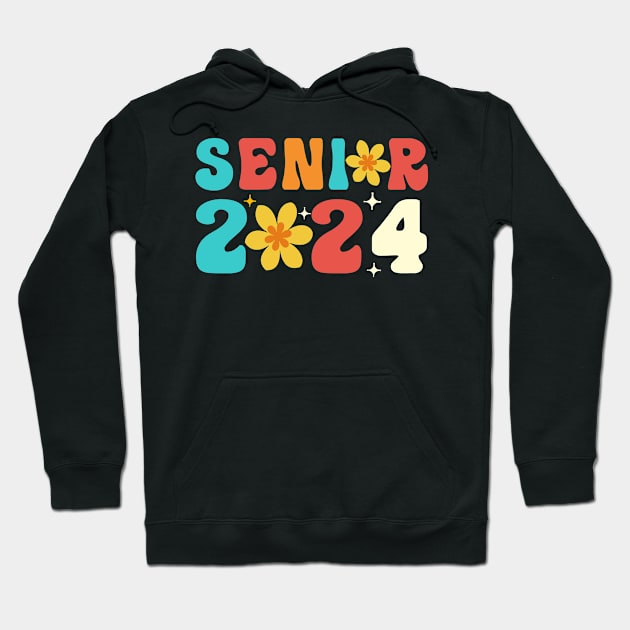 Class of 2024 Senior Gifts Funny Seniors 2024 Hoodie by KsuAnn